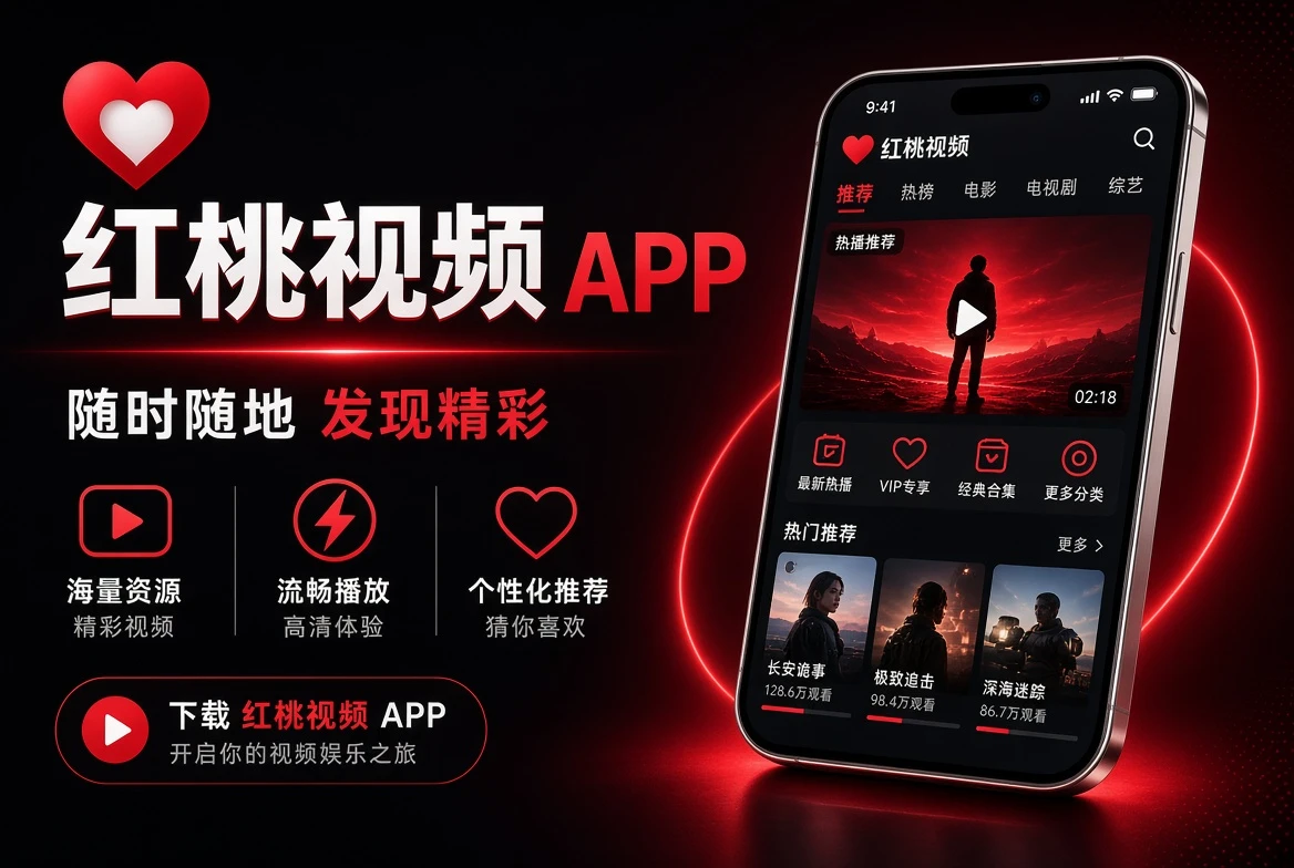 红桃视频APP服务画面